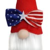 National Tree Company Patriotic Hanging Garland Decoration, Red, Decorated with