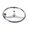 SeaLux Marine 316 Stainless Steel Boat Steering Wheel 3 Spoke