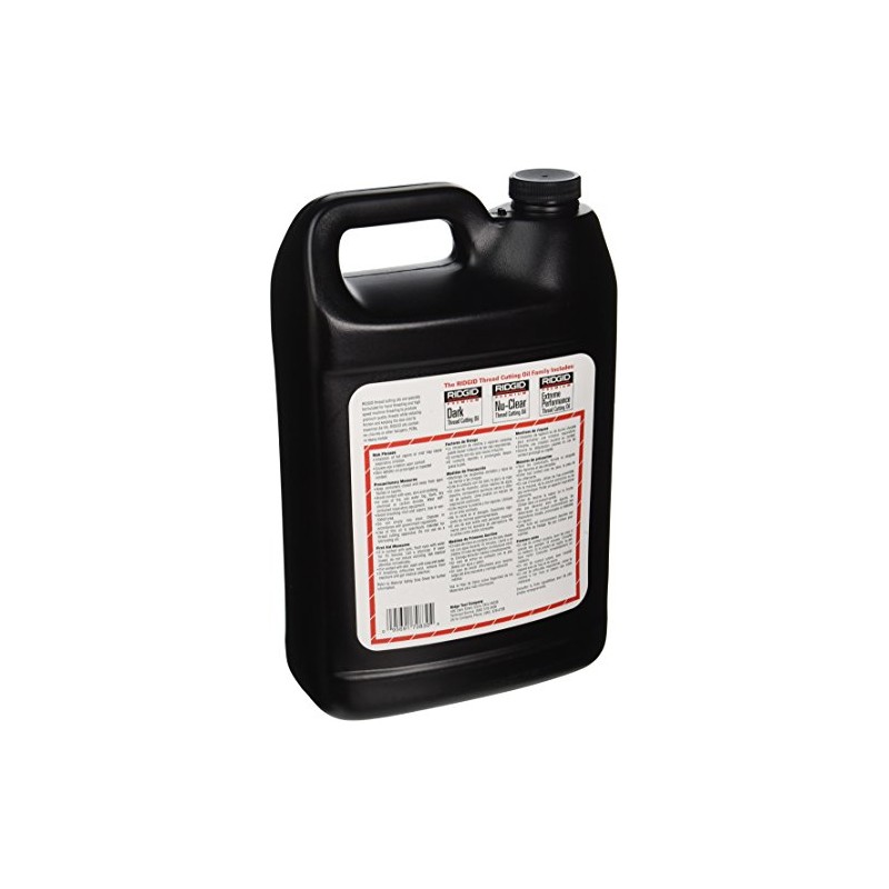 RIDGID 70830 Dark Thread Cutting Oil, 1 Gal, Halogen, PCB