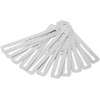 100pcs Double Edge Razor Blades Stainless Steel Shaving Blades for