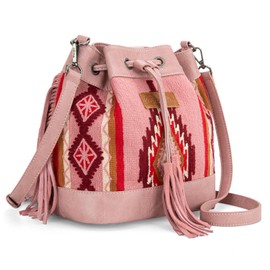 Wrangler Hobo Bags for Women Designer Aztec Bucket Purses Western Tapestry Shoulder Handbags WG174-2029HPK