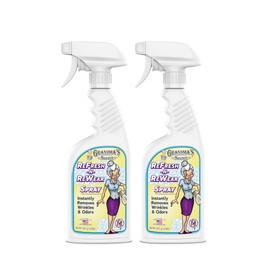 Grandma's Secret Refresh N ReWear Spray - Instantly Removes Wrinkles & Odors - Wrinkle Release, Fabric Refresher Spray, Chlorine, Bleach and Toxin-Free - 16 Ounce, 2 Pack