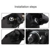TOMALL 100 mm 4.13 Inch PVC Rubber Seal Dustproof Covers