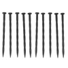 50Pcs Edging Stakes Spiral Nylon Landscape Anchoring Spikes for Paver