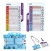 3Pcs ECG or EKG Pocket Ruler Easy to Carry ECG