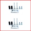 2 Sets Front Brake Caliper Slider Pins Guide Bolt Pin
