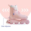 RollingBunny Inline Skates for Women Girls - Adjustable Size Roller