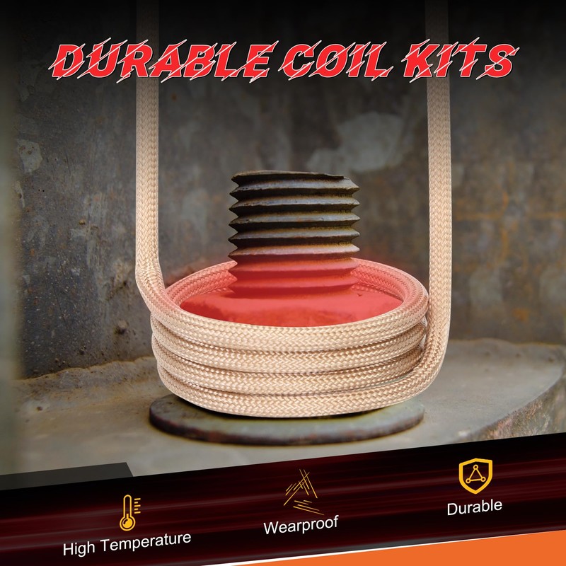 Induction Heater Coil Kit, 10 ps Of Induction Heater Coils