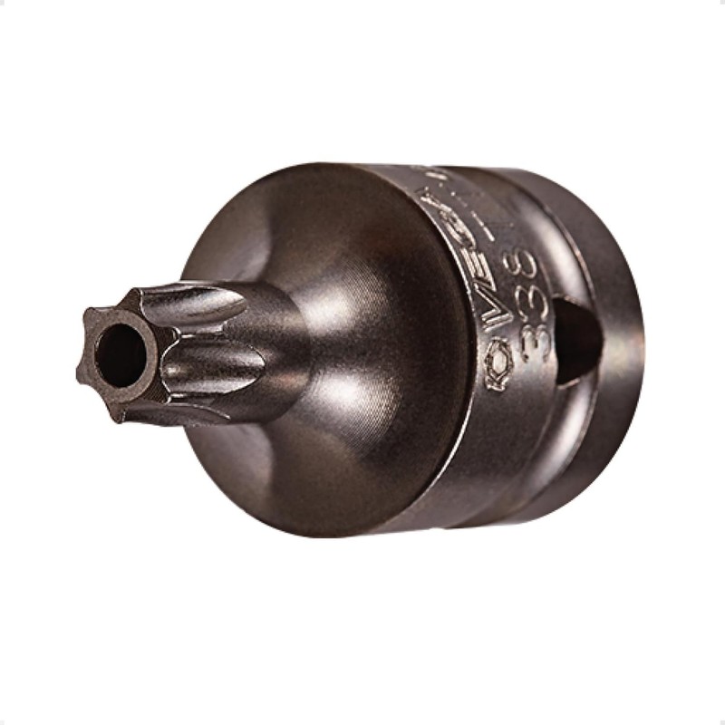 VEGA Torx Tamper T50 Socket Bit. Professional Grade 1/2" Square
