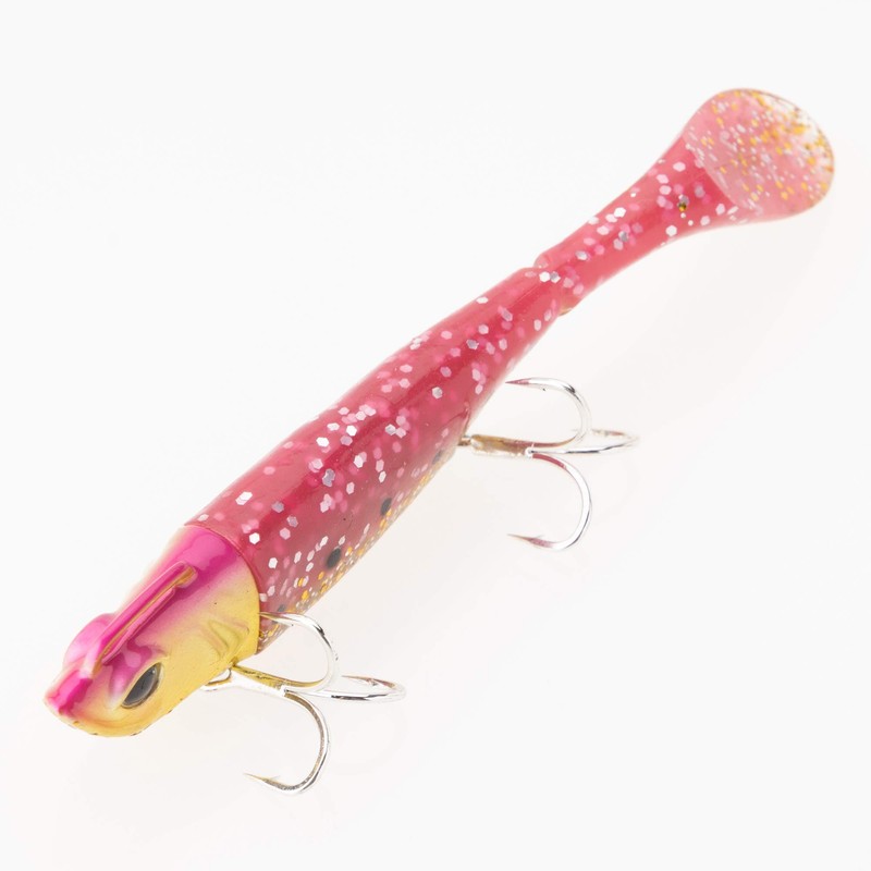 Major Craft HMO SET-21#4, Pink Gold Iwashi 21, Hamaoh Worm