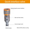YOQVQOY 2 Kit Flush Adapter – Quick Connect Hose Fittings,