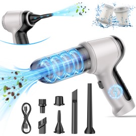 IHE Car Vacuum Cleaner, 15000Pa Handheld Cordless Rechargeable Wet & Dry Vacuum, 120W High Power for Car, Pet, Home, Office Cleaning, Washable HEPA Filter, Multi-Nozzles 01