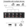 Audio Switcher, Audio Switch 4 in 1 Out, Audio Switch