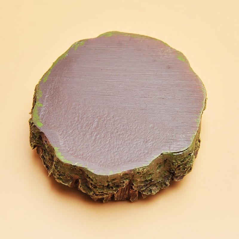 HugeDE 2 Pcs Resin Reptile Water Dishes - Large Reptile