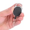Alomejor Retractable Key Ring ABS High Performance Retractable Key Chain