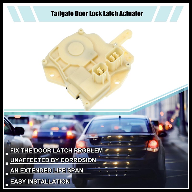 Hihaha Rear Tailgate Boot Lock Latch Catch Actuator Replacement Fit