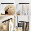 Loputon Coat Hooks Stainless Steel Coat Hooks Wall Coat Rack