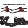 Injora Carbon Fiber Chassis Kit Low Center of Gravity Frame