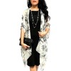 Humble Hilo Womens Kimono Cardigan Sleeveless Lightweight Cover Up Casual