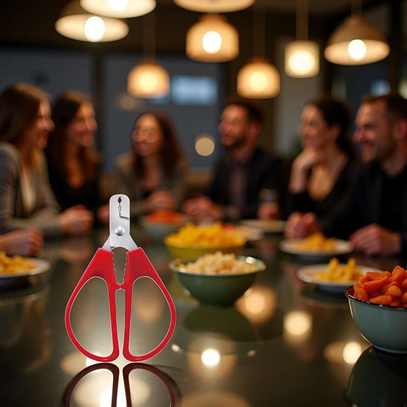 Red Melon Seed Cracker Plier, Sunflower Seeds Plier Opener -