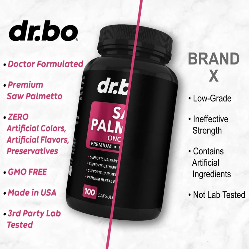 Dr. Bo Saw Palmetto Para Mujeres 100 Cápsulas