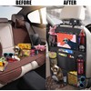 ULEEKA Car Backseat Organizer with 10" Table Holder, 9 Storage