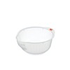 2 X Inomata Japanese Rice Washing Bowl with Strainer, 2.5-Quart