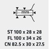 andro 10210101 ST Timber 5 DEF Table Tennis Racket