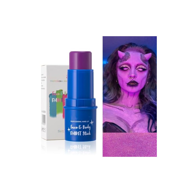 Pintura para Cara Halloween, Pintura Corporal Maquillaje de Halloween SFX