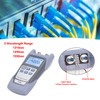 PON Optical Power Meter Fiber Port Checker Red Light Test