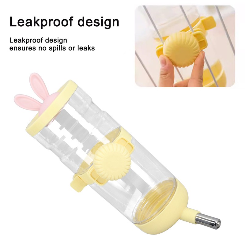 Pet Hanging Water Bottle Multipurpose Leakage Proof Large Capacity Hanging
