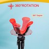 Zeadio Camera Tripod Rest, Adjustable Portable Rest Stand with 360