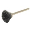 Forney 60241 Wire Bristle Brush Set, 1/8-Inch Shank, 3-Piece