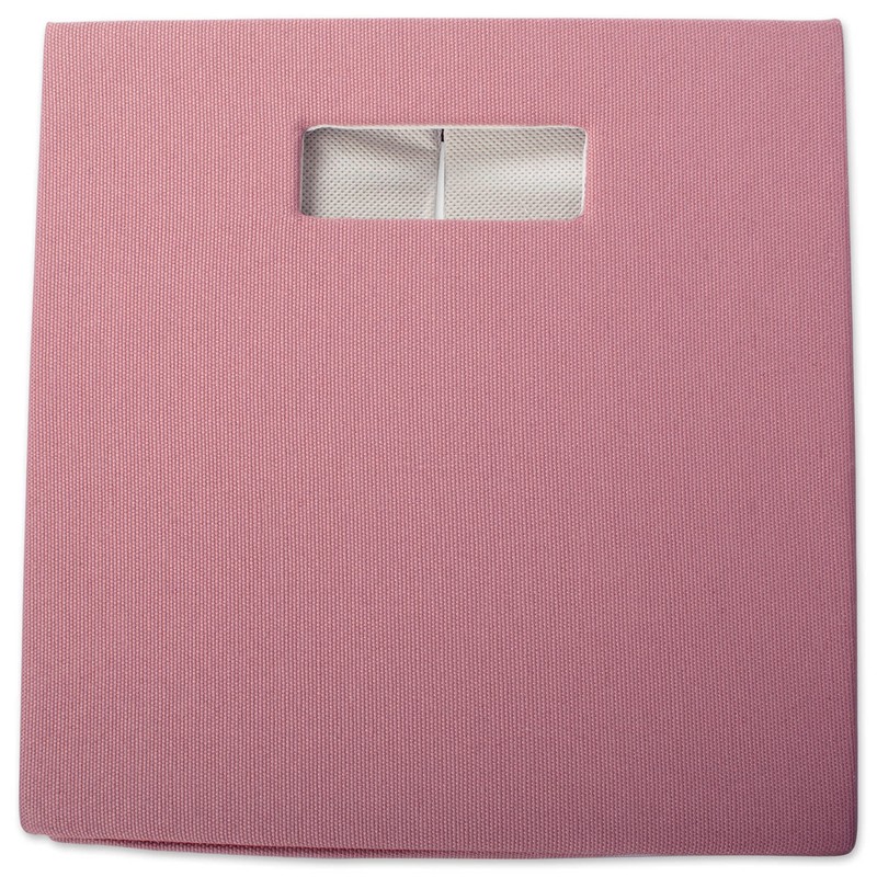 DII Poly-Cube Storage Collection Hard Sided, Collapsible Solid, Large, Rose