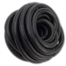50 Feet 5/8" 16mm Split Wire Loom Conduit Polyethylene Tubing Black Color Sleeve Tube
