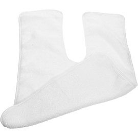 Milisten Toallas para el Cabello en la Ducha de Microfibra Gruesa White, absorbentes y Ligeras para salón de Belleza y Uso Diario