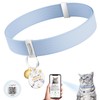 Cat Collar with Bell, Stretch Elastic Quick Release, Modifiable Pet