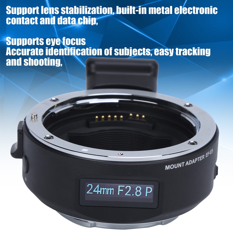 VILTROX EFE5 Auto Focus Lens Adapter for OLED EF EFS