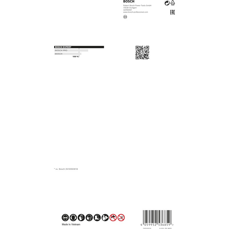 Bosch 1 x Expert Diamond Metal Wheel Large Cutting Discs