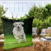 VOID Golden Retriever Ball Cushion Cover Sofa Cushion Decorative Outdoor