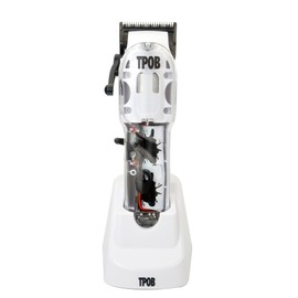 TPOB White Slime 2 Splatt Clipper Trimmer Set Barber Hair Clippers for Men 6800 RPM
