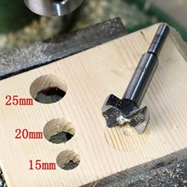 Broca Forstner, Juego de Brocas Forstner de 5 Piezas Juego de Abridor de Agujeros para Carpintería Sierra Cortador de Madera 15/20/25/30/35 M Carburo 2 *, Microbrocas