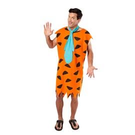 Rubie's 15736XL000 Fred Flintstone Flinstone Adult Fancy Dress, Multicolour, XL