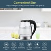 Electric Kettle, Glass Electric Tea Kettle, Hot Water Kettle with