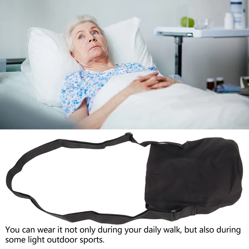 Cross Shoulder Urine Bag Cover Catheter Bag Cover with Interior