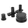 Acouto PCV Reroute Fitting Kit with Port Plug Resonator Plug,
