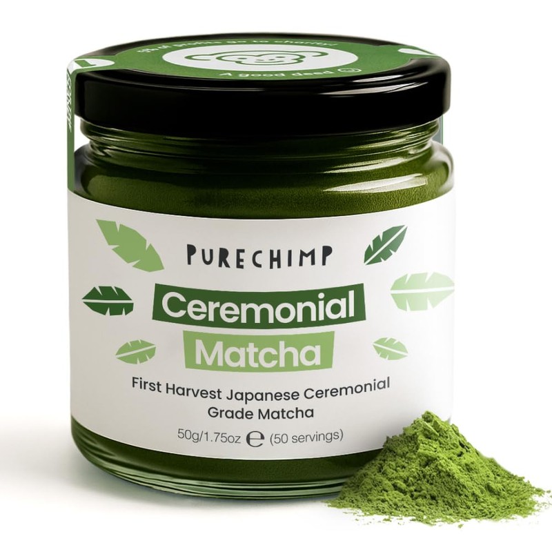 PureChimp Matcha Green Tea Powder - 50 g de Matcha