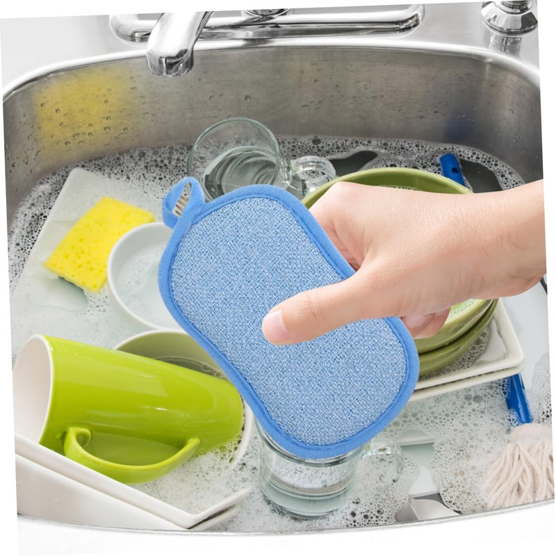 Mobestech 6 Pcs Dish Sponge Cleaning Sponges Multipurpose Sponge Multi