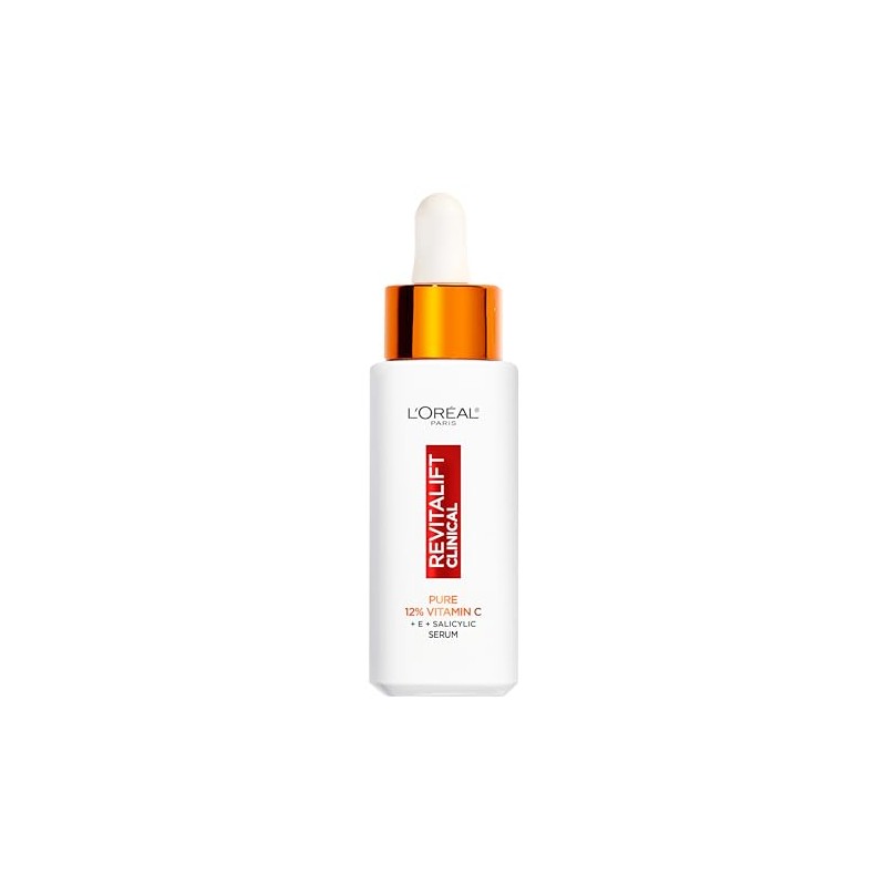 L'Oréal Paris 12% Pure Vitamin C Serum, Revitalift Clinical, 30ml