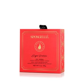 Spongellé Boxed Flower Shower Gel Infused Body Buffer, Sugar Dahlia